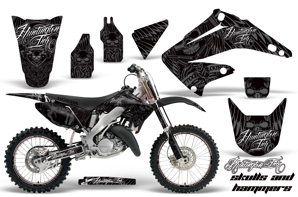 Honda CR 125 250 02 09 Graphics Kit HISH S NPs